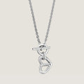 18K Cache-coeur Amulette Pendant Hermes Necklace