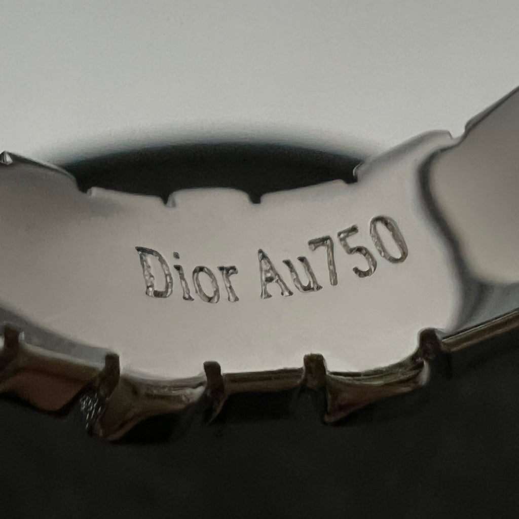18K Dior Gem Diamond Ring