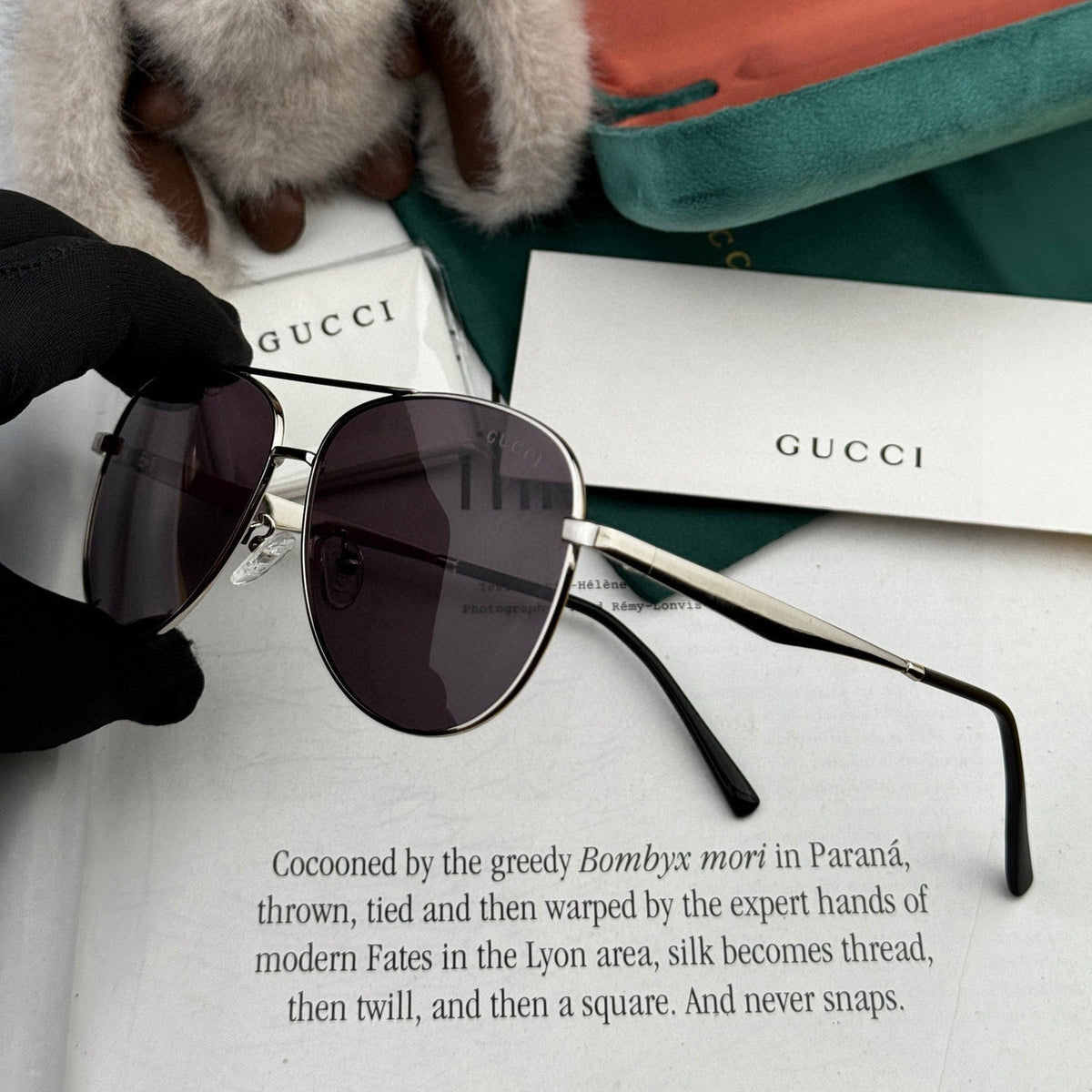 AVIATOR FRAME SUNGLASSES G1203 IN METAL