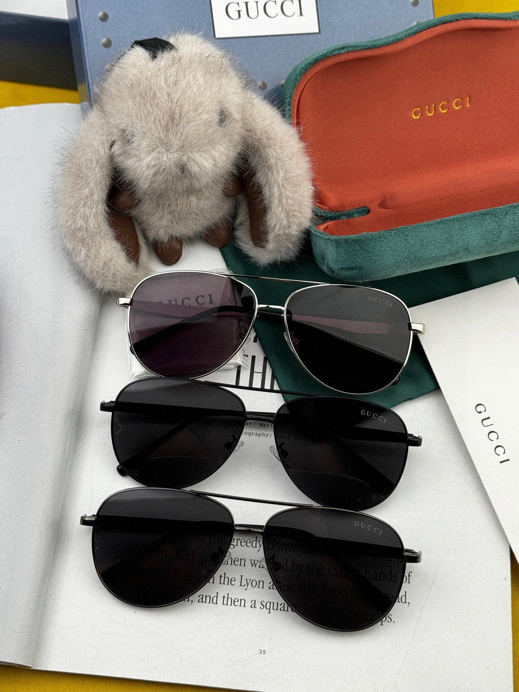 AVIATOR FRAME SUNGLASSES G1203 IN METAL