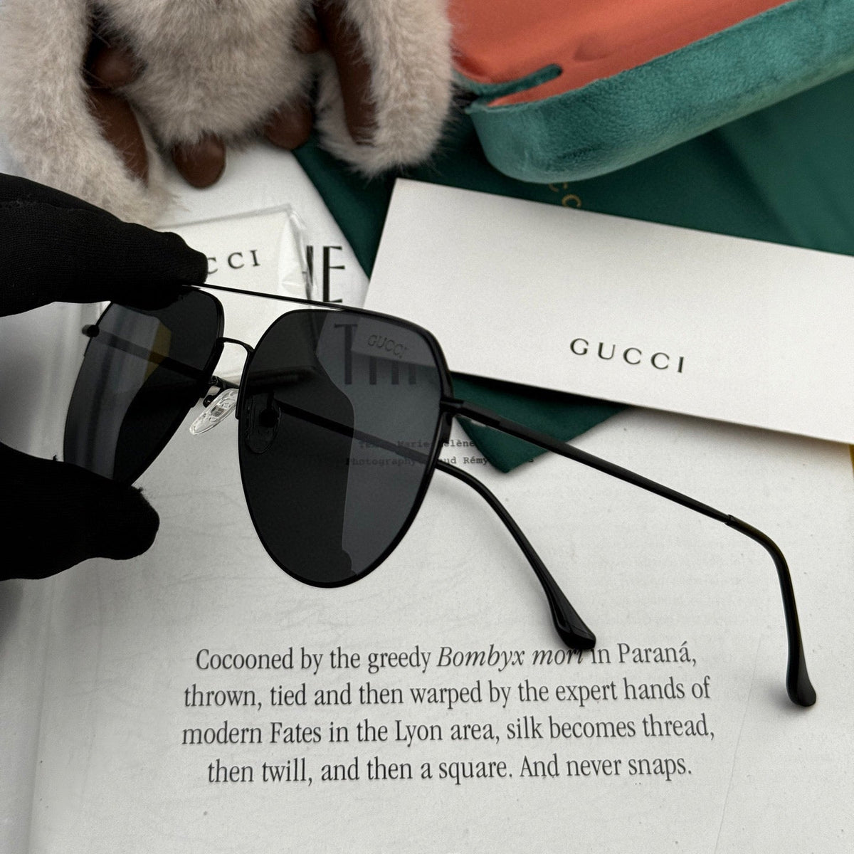 AVIATOR FRAME SUNGLASSES G1702 IN METAL