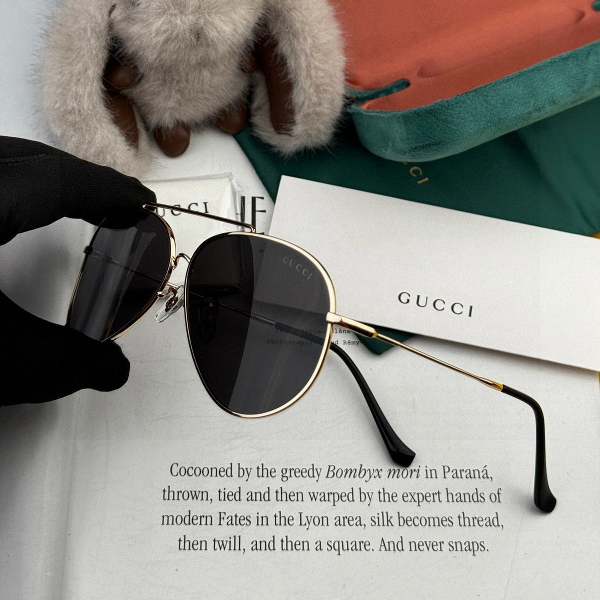 AVIATOR FRAME SUNGLASSES G2203 IN METAL