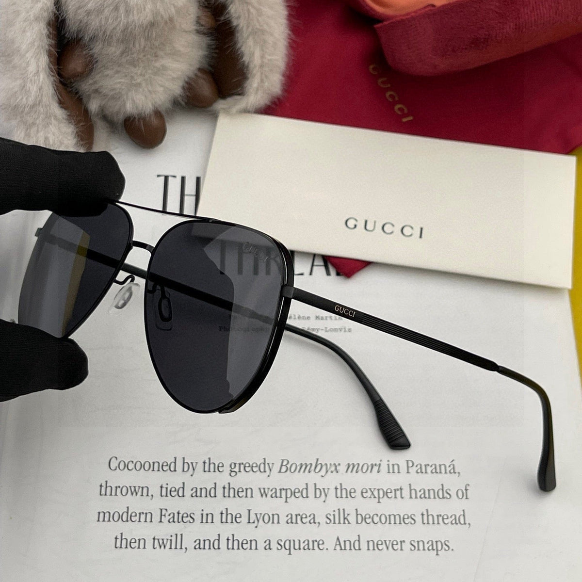 AVIATOR FRAME SUNGLASSESG81808 IN METAL