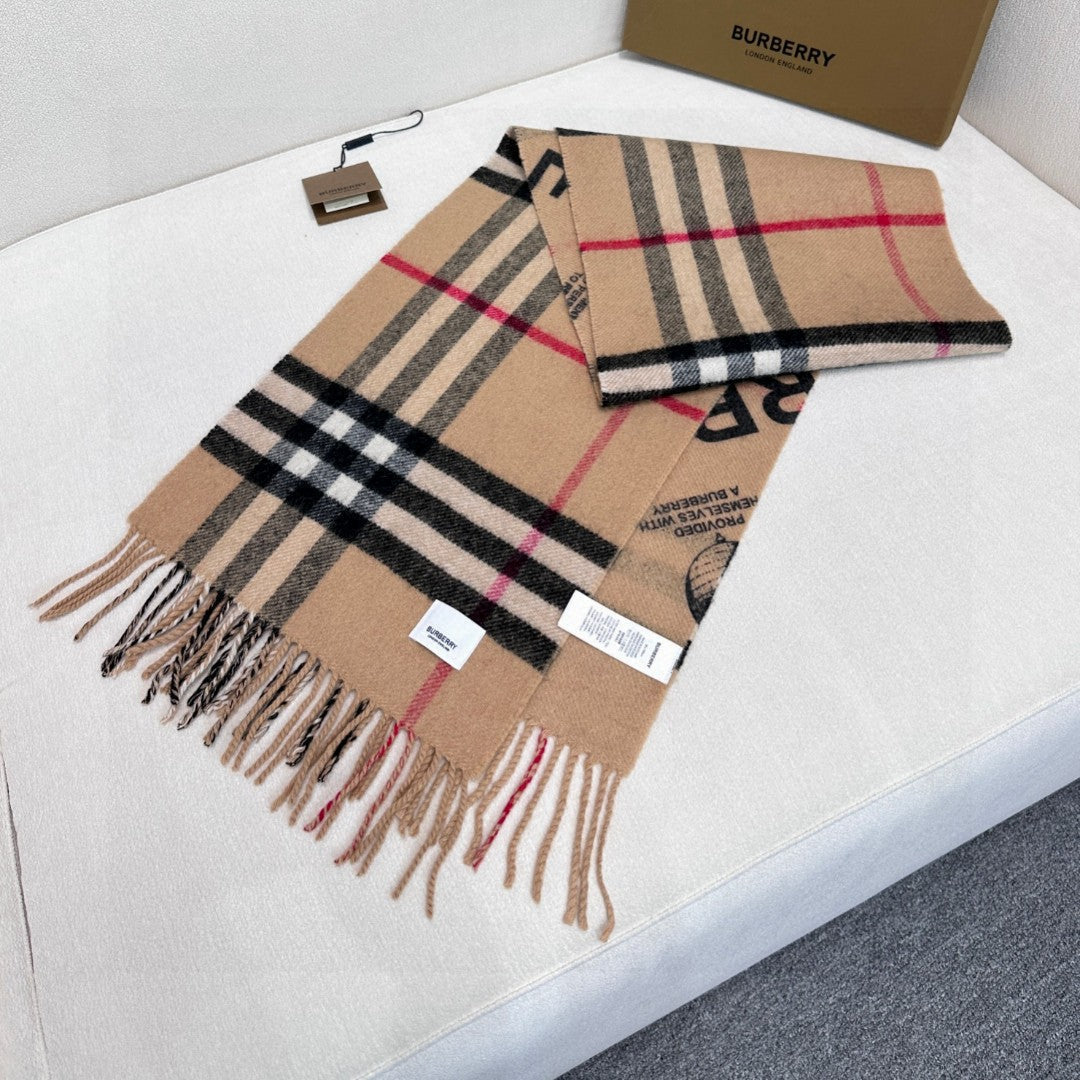 BBR SCARF 168 CM IN CASHMERE 646476
